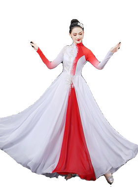 万疆古典舞演出服扇子舞舞蹈服