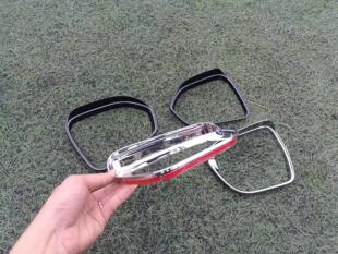 大众12-18款速腾后视镜雨眉11-17款帕萨特雨挡宝来改装倒车镜亮框