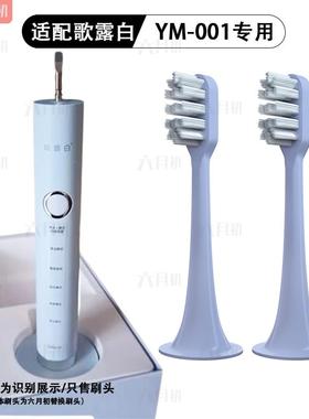 适配for歌露白/时光颜究所电动牙刷头YAMAN雅萌YM-001通用替换头