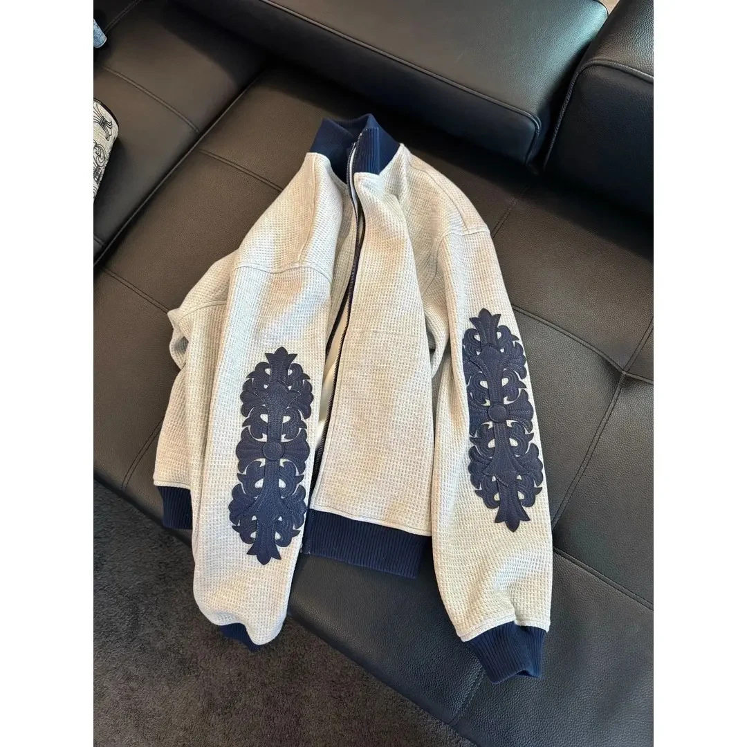 Rebornmoi【vivi老板娘】舒适休闲拉链卫衣复古秋冬男女同款WY507