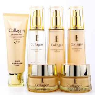 丽兰妃骨胶原护肤品滋养抗皱补水保湿霜爽肤水乳液女士化妆品套装