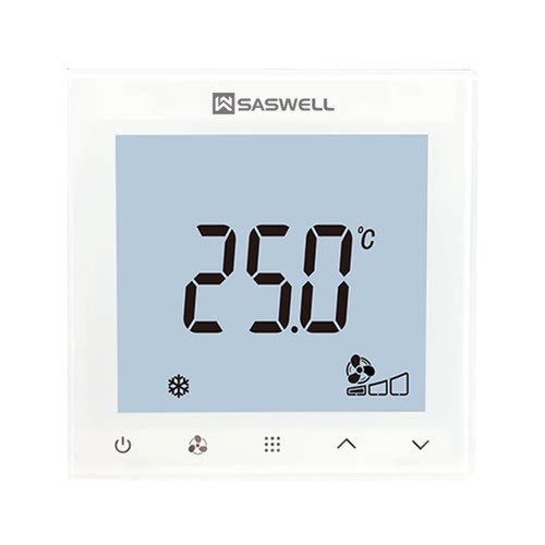 saswell风机盘管空调地暖温控器