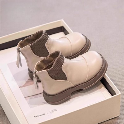 女童公主短靴儿童舒适保暖马丁靴