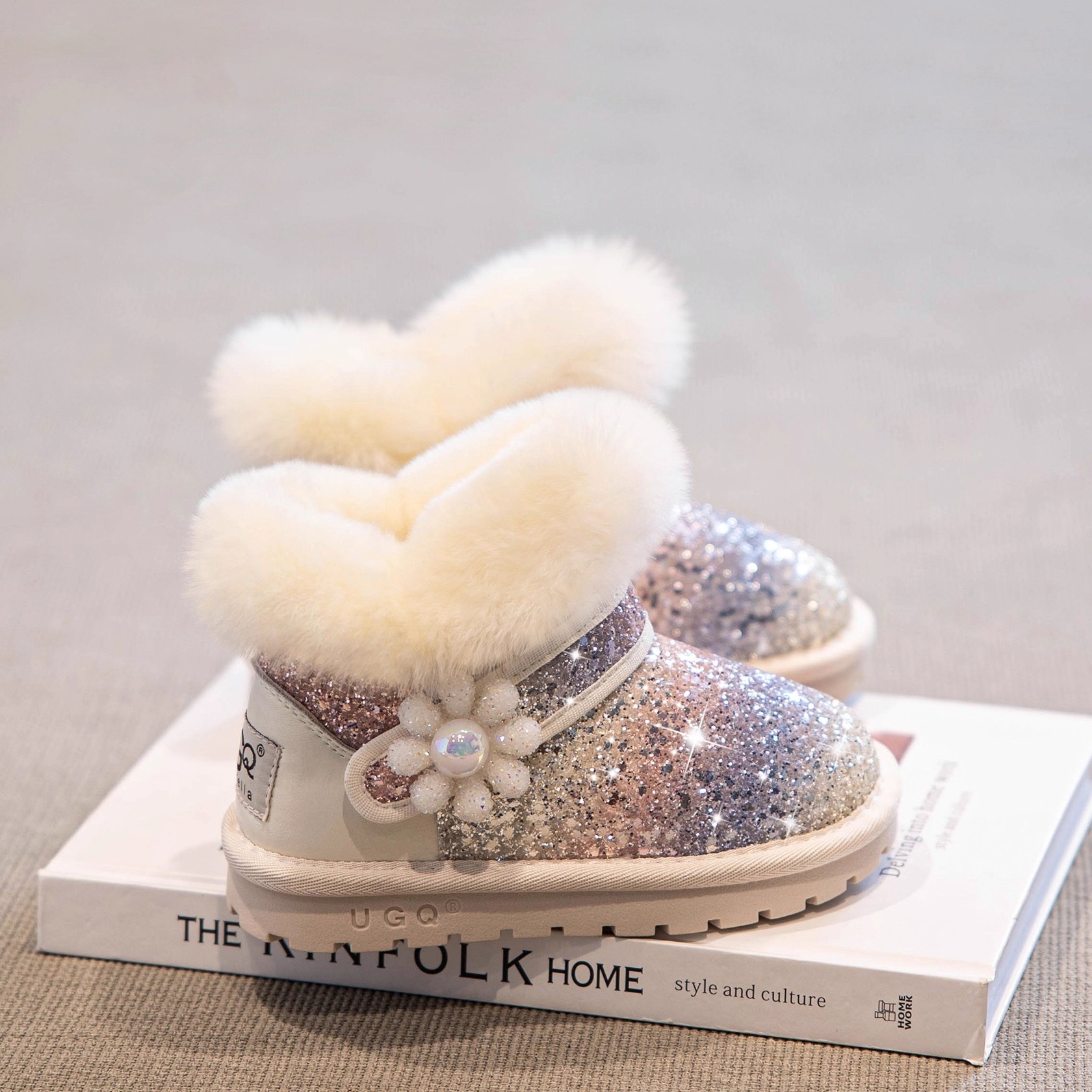 东北也可穿~女童加绒加厚雪地靴