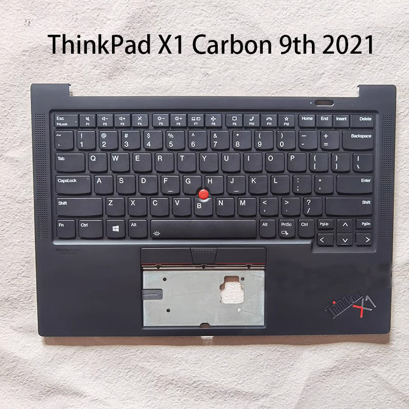 适用联想 ThinkPad X1 Carbon 9th 2021款Gen9 键盘C壳一体带背光