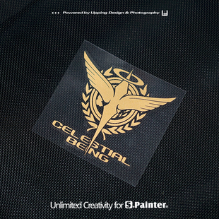 S.P贴绘社 饰贴 高达00天人车贴摩托车身挡风贴纸汽车车门三角窗装