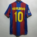 07-08 Barcelona Home Number 10 Ronaldinho + Armband