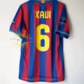 09-10 Barcelona Home Number 6 Xavi + 2 Armbands