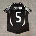 0607 Royal m Away Printed No. 5 Zidane + 2 Armbands