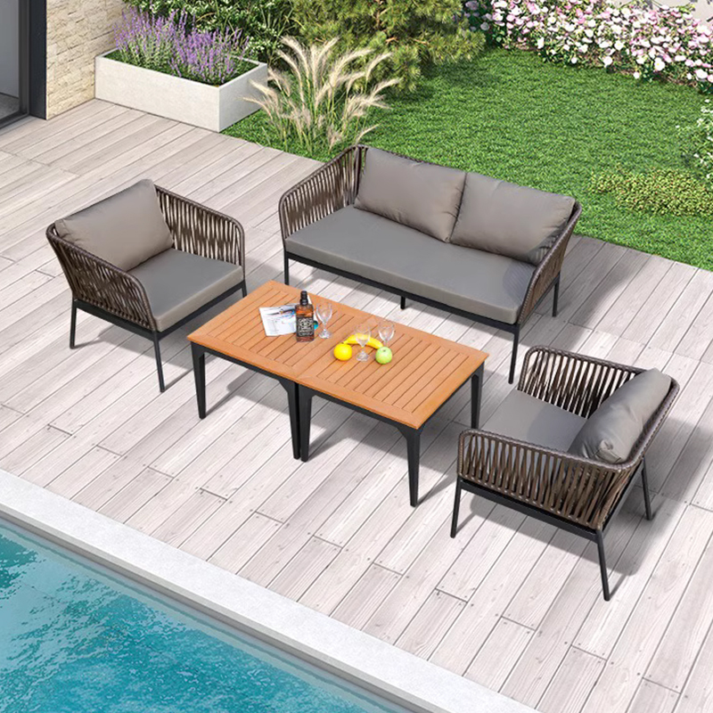 铝合金藤编沙发藤编沙发绳编沙发