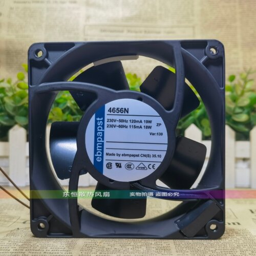 原装德国ebmpapst TYP 4656N  230V 12038 12CM 耐高温 散热风扇