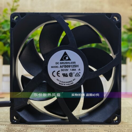 原装Delta/台达 AFB0912SH 9225 12V 1.00A 9CM 机箱电源散热风扇