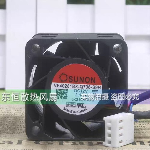 SUNON VF40281BX-Q736-S9H 4028 4CM 12V 2.10A 服务器 散热风扇