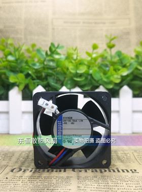 全新德国ebmpapst TYP 614NGM 6025 24V 1.7W 6cm 变频器散热风扇