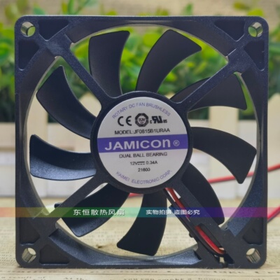 JAMICON/凯美 JF0815B1URAA 12V 0.34A 8015 8CM 变频器 散热风扇