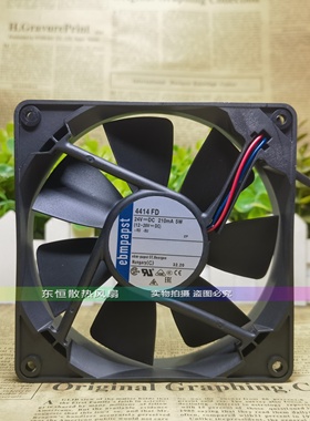 原装德国ebmpapst 12cm 12025 24V 5W 4414FD 变频器高端散热风扇
