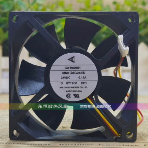 三菱 CA1941H01 MMF-08G24ES-CP1 0.13A 变频器驱动器散热风扇24V