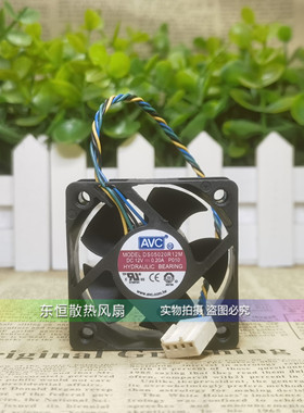 原装AVC 5020 DS05020R12M 12V 0.20A 5cm CPU 机箱 电源散热风扇