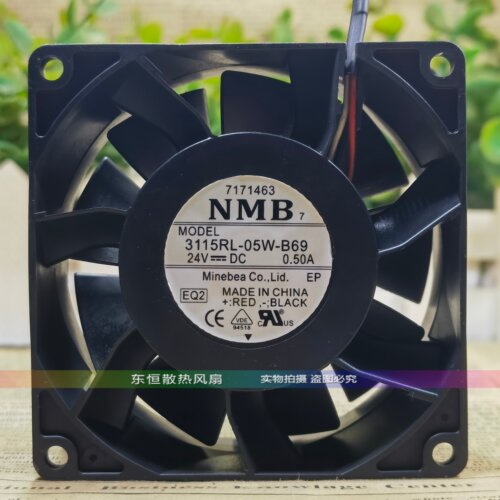 NMB 3115RL-05W-B60/B70/B69/B66/B79 8038 8cm变频器散热风扇24V