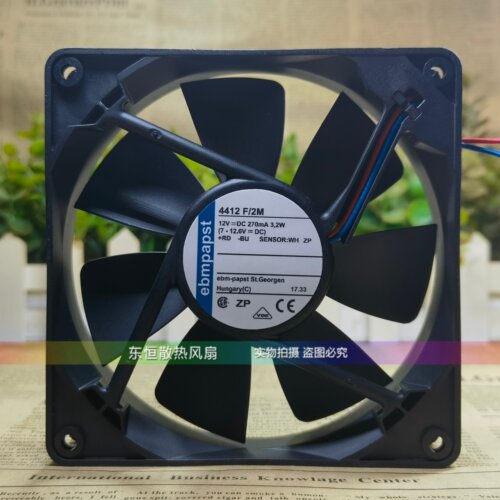 ebmpapst 4412F/M/H/FM/2/2D/2G/26L/2GL/2GP-535 12V 散热风扇