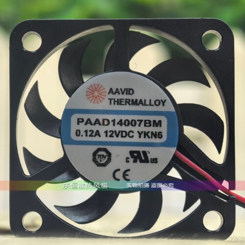 AAVID THERMALLOY PAAD14007BM 12V 0.12A 4007 4CM 机箱散热风扇