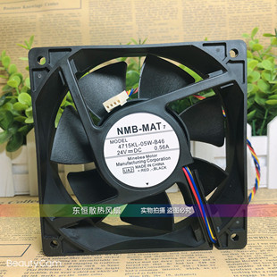 0.56A 散热风扇 4715KL 变频器 12CM 12038 24V B46 05W NMB 原装