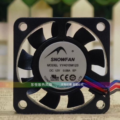 SNOWFAN YY4010/4020/5010/6010H/M/L12S/B 机箱电源散热风扇 12V
