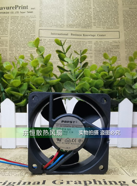 ebmpapst TYP 614NH 6CM 24V 2.1W  6025 放大器 变频器 散热风扇