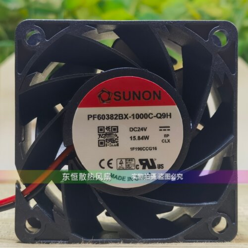 SUNON PF60382BX-1000C-Q9H 24V 15.84W 6038 6CM 变频器散热风扇
