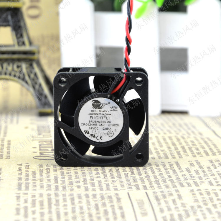 美国COMAIR ROTRON CR0424HB-C50 4020 24V 0.09A 散热风扇