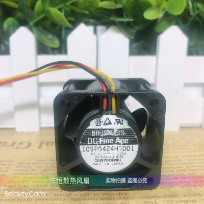 原装三洋 109P0424H3D01 24V 0.095A 4CM 4028 变频器 散热风扇
