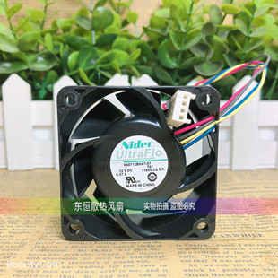6CM 大风量 NIDEC 散热风扇 0.57A H60T12BHA7 12V 原装 6025