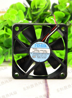 NMB 6cm 24v 0.10A 6015 2406GL-05W-B39 投影仪 复印机 散热风扇