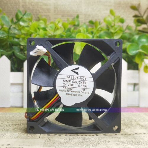 三菱 CA1321-H01 MMF-08C24ES 0.16A 8025 8CM 24V变频器散热风扇