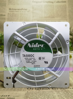 NIDEC TA500DC A34538-90 12V 2.7A 12.7CM 12738 服务器散热风扇