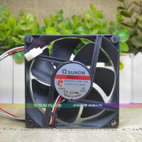 建准 PE80252V/B1/2/3-D00U/0000/000C/U-A/F/G99 散热风扇 24V