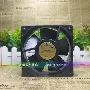 原装日本IKURAN UHS4556M 12038 12cm 220V 全金属耐高温散热风扇