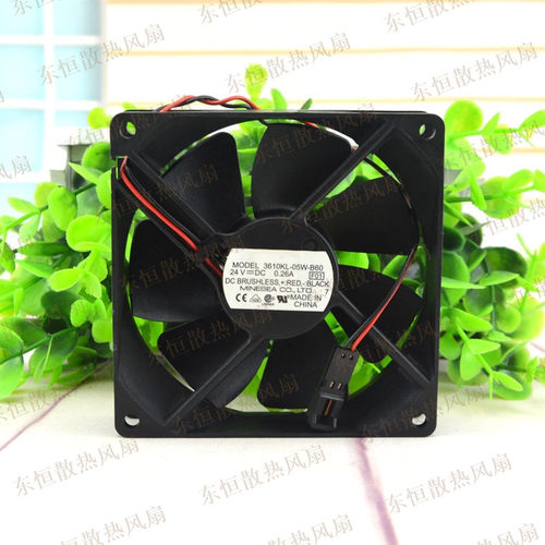 NMB-MAT7 9CM 24V 0.26A 3610KL-05W-B60 9025 变频器 散热风扇