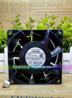 NMB 3115RL-05W-B60/B70/B69/B66/B79 8038 8cm变频器散热风扇24V