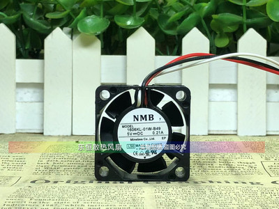 NMB 4cm 5V 0.21A 1606KL-01W-B49 4015 检测告警 变频器散热风扇