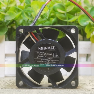 B70 散热风扇 6025 变频器 0.13A 24V 05W 2410SB 6CM NMB 原装