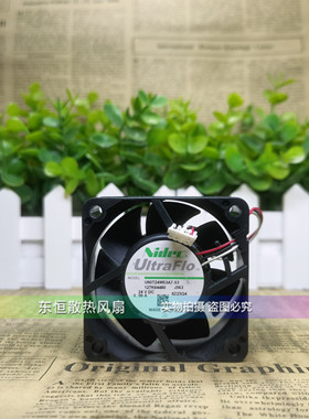 原装Nidec U60T24MS3A7/7A7-51/53J564 24v 6025 变频器 散热风扇