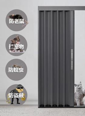 铝合金折叠门推拉门隐形隔热空调房隔断门厨房卫生间卧室拉平移门