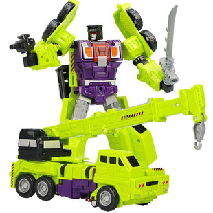 锦江变形玩具金刚合体拖斗吊铲挖掘机推土机器人GT大力神工程搅拌