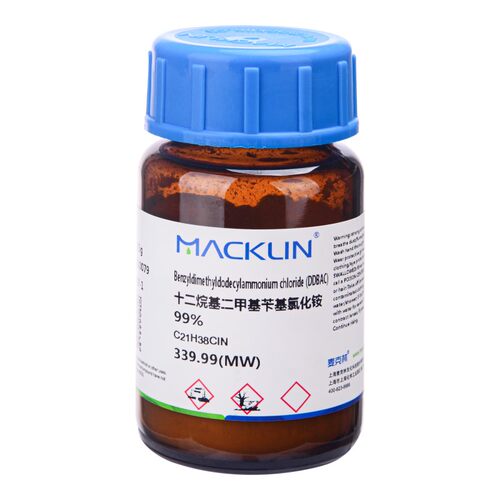 麦克林十二烷基二甲基苄基录化铵99%25g Macklin实验试剂139-07-1