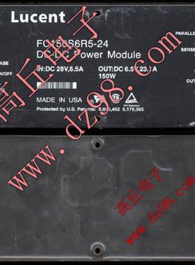 LUCENT FC150S6R5 电源模块 24V转65V 231A DC-DC DCDC询价
