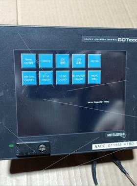 三菱触摸屏GT1555-VTBD带模块GT15-J71E71询价