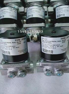 ZEV20 ZEV25 ZEV32 ZEV15 英国BANICO博尼科燃气电磁阀 全新询价