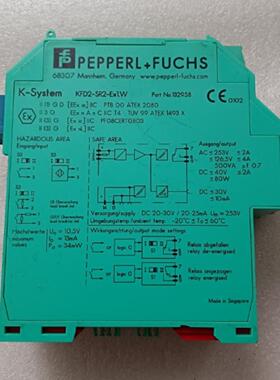 原装拆机 倍加福 KFD2-SR2-EX1W  订货号 132958 实物拍摄 询价