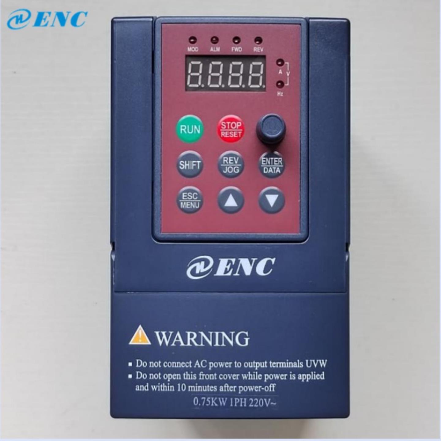 ENC易能变频器EDS300-2S0004单相220V调速器4T0007 4T0015三询价